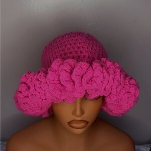 Handcrafted Pink Crochet Hat